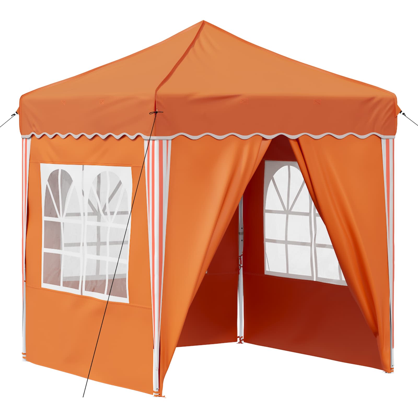 Maison Exclusive - Pop-up Partyzelt 195 X 195 X 245 Cm Orange Oxf