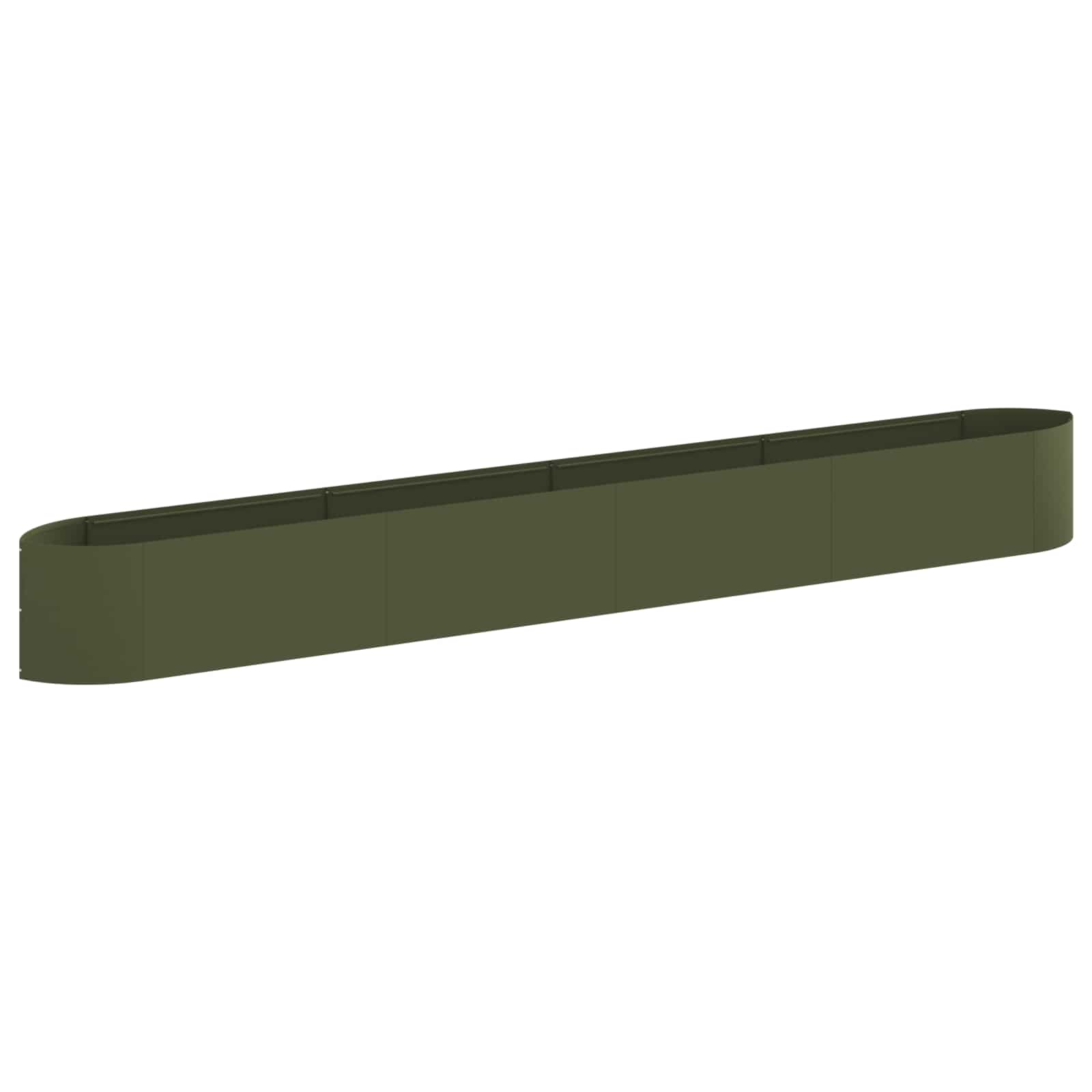 Maison Exclusive - Hochbeet Im Garten Olive Grün 380 X 40 X 40 Cm