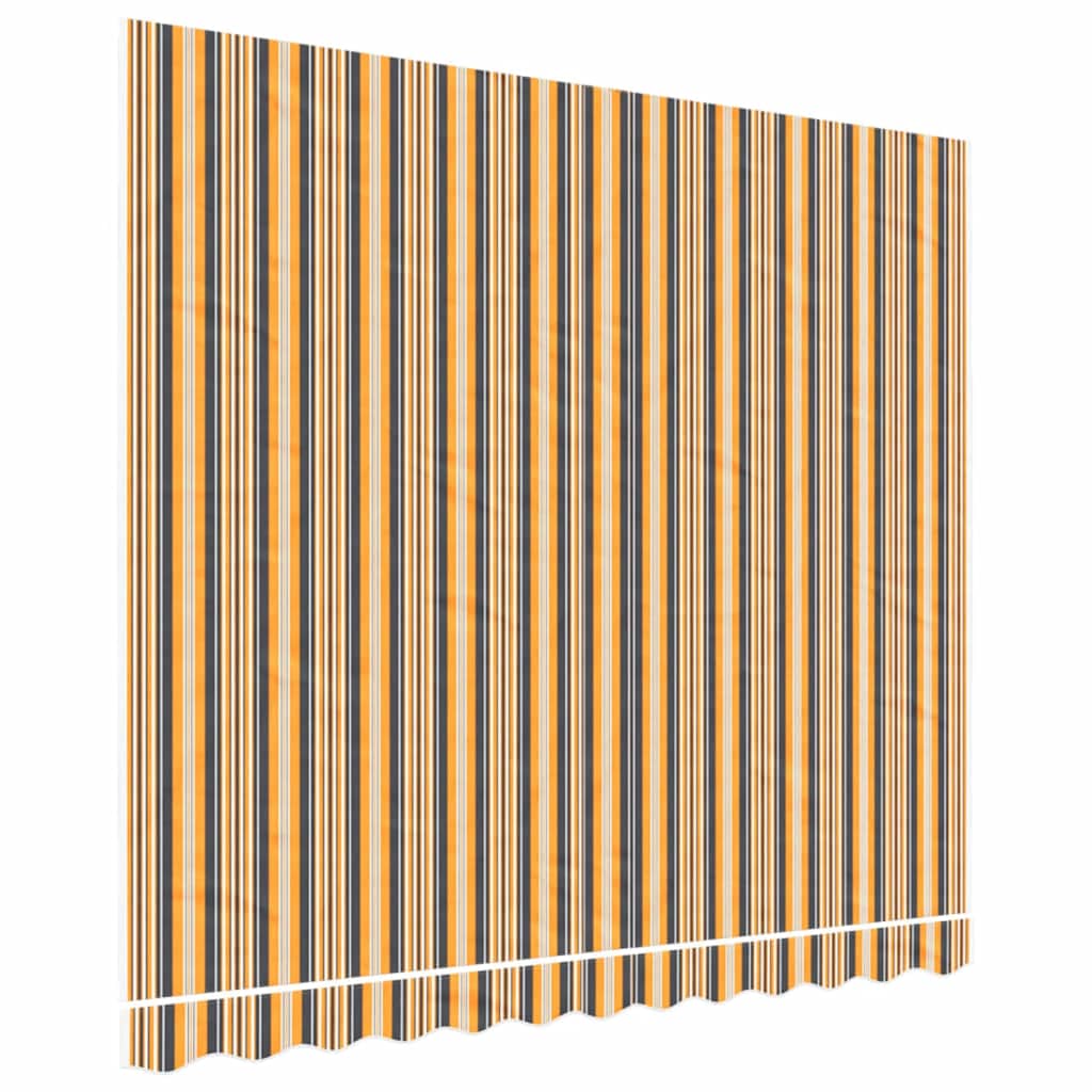 Maison Exclusive - Ersatzstoff Für Markise Orange Und Schwarz 280