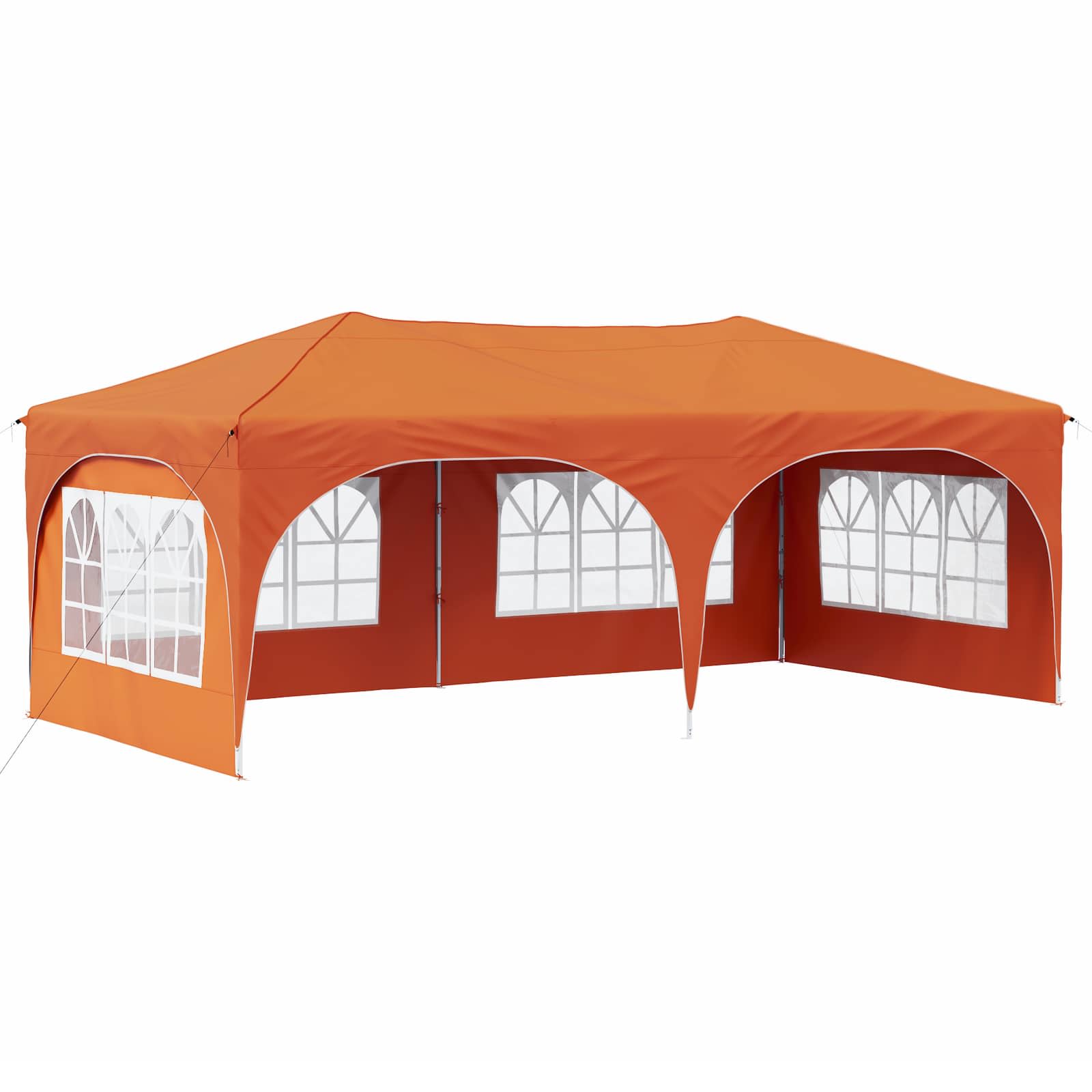 Maison Exclusive - Pop-up Partyzelt 575 X 288 X 245 Cm Orange Oxf