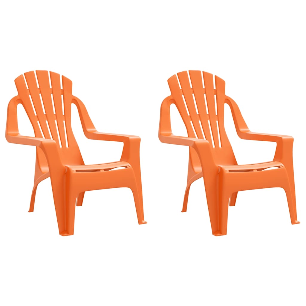 Maison Exclusive - Kinder-gartenstühle 2 Stk. Orange 37x34x44 Cm
