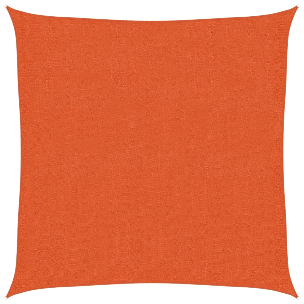 Maison Exclusive - Sonnensegel 160 G/m² Orange 3,6x3,6 M Hdpe