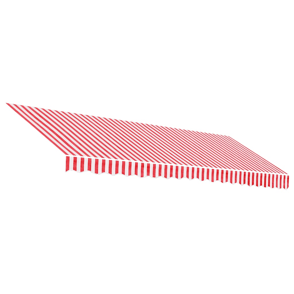 Maison Exclusive - Ersatzstoff Für Markise Rot Und Weiß 430x345 C