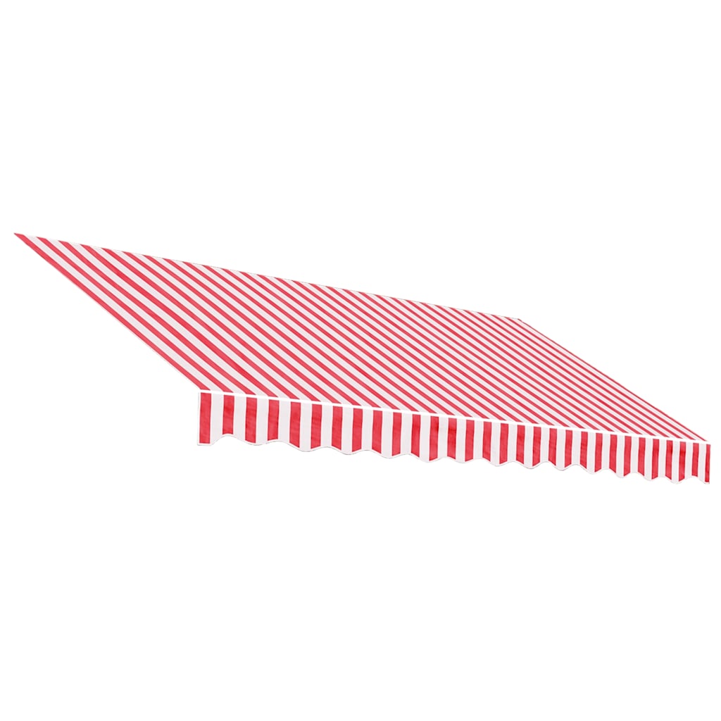 Maison Exclusive - Ersatzstoff Für Markise Rot Und Weiß 3x2,5 M P