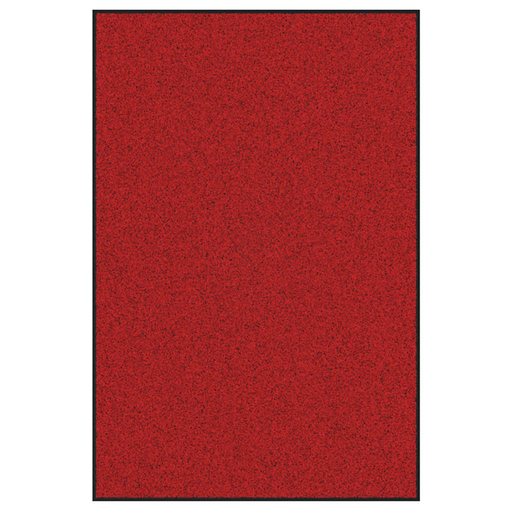 Maison Exclusive - Fußmatte Rot Und Schwarz 120 X 180 Cm 100% Pol