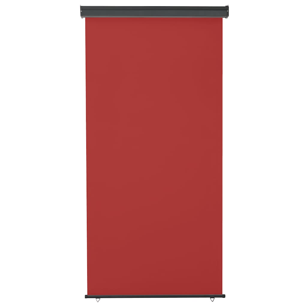 Maison Exclusive - Balkon-seitenmarkise 125x250 Cm Rot