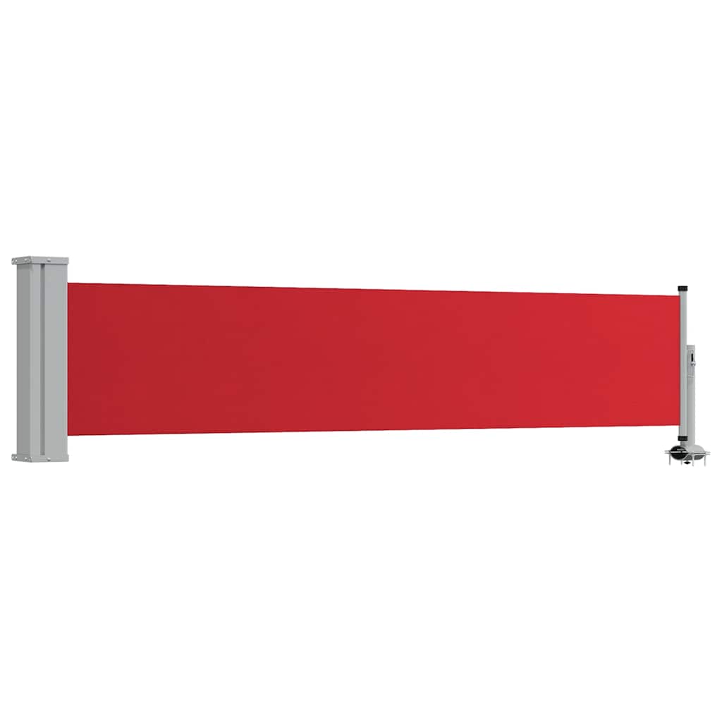 Maison Exclusive - Ausziehbare Seitenmarkise 60×300 Cm Rot