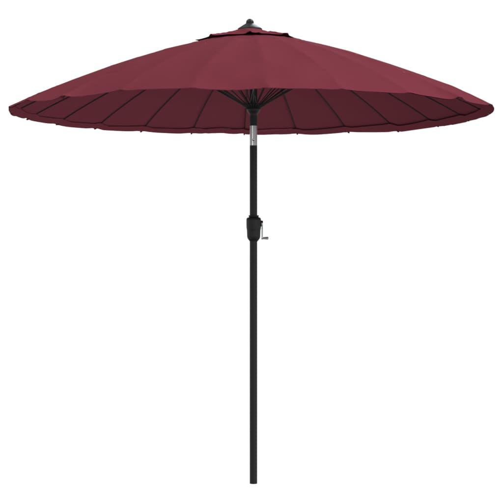 Maison Exclusive - Sonnenschirm Mit Aluminium-mast 250 Cm Bordeau