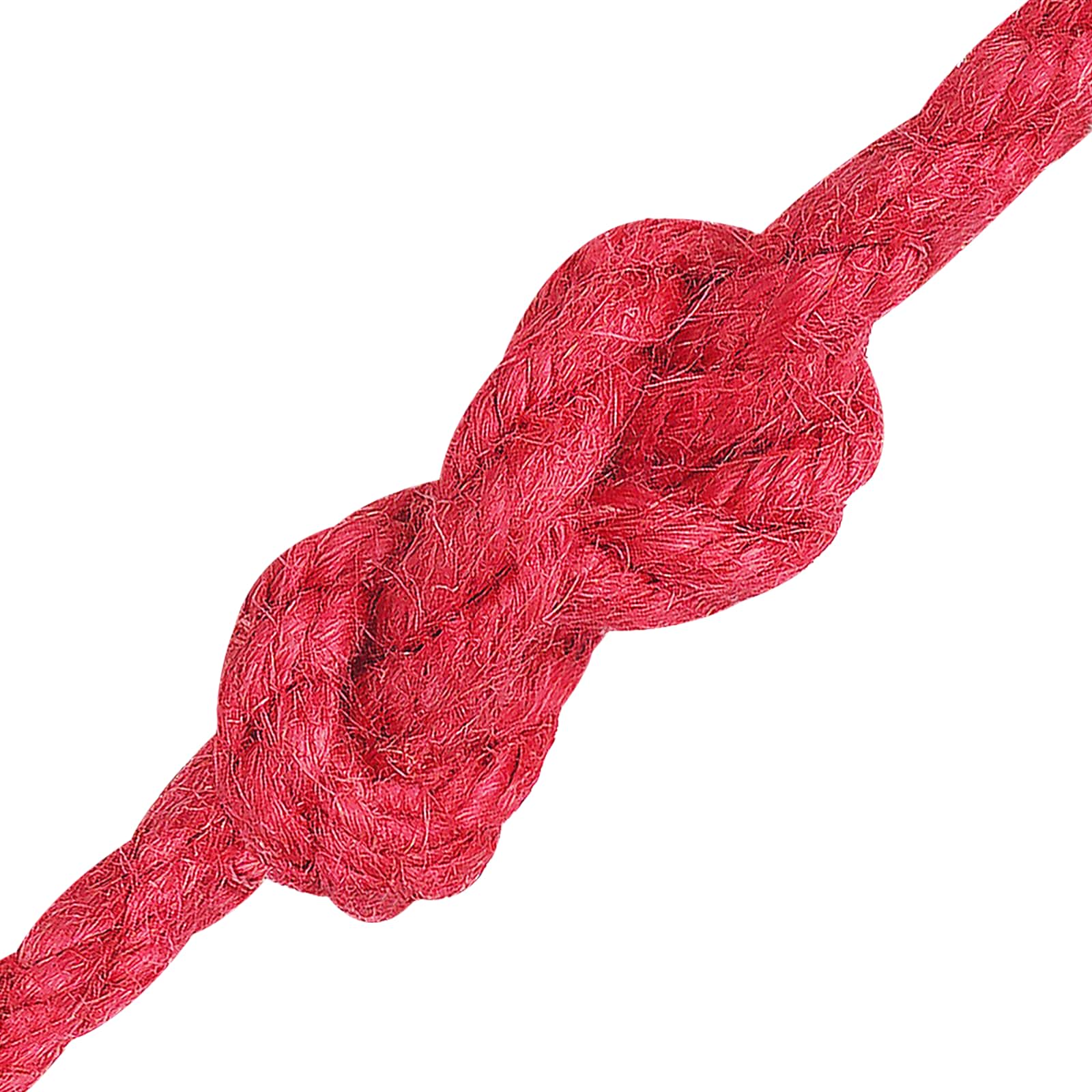 Maison Exclusive - Juteseil 6 Mm Rot 100% Tossa Jute