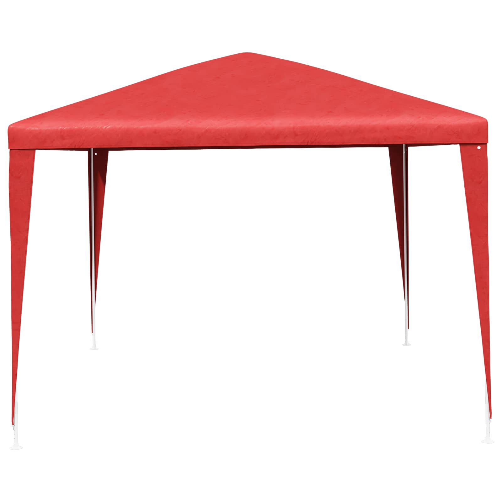 Maison Exclusive - Partyzelt 400 X 300 X 255 Cm Rot Pe Und Stahl