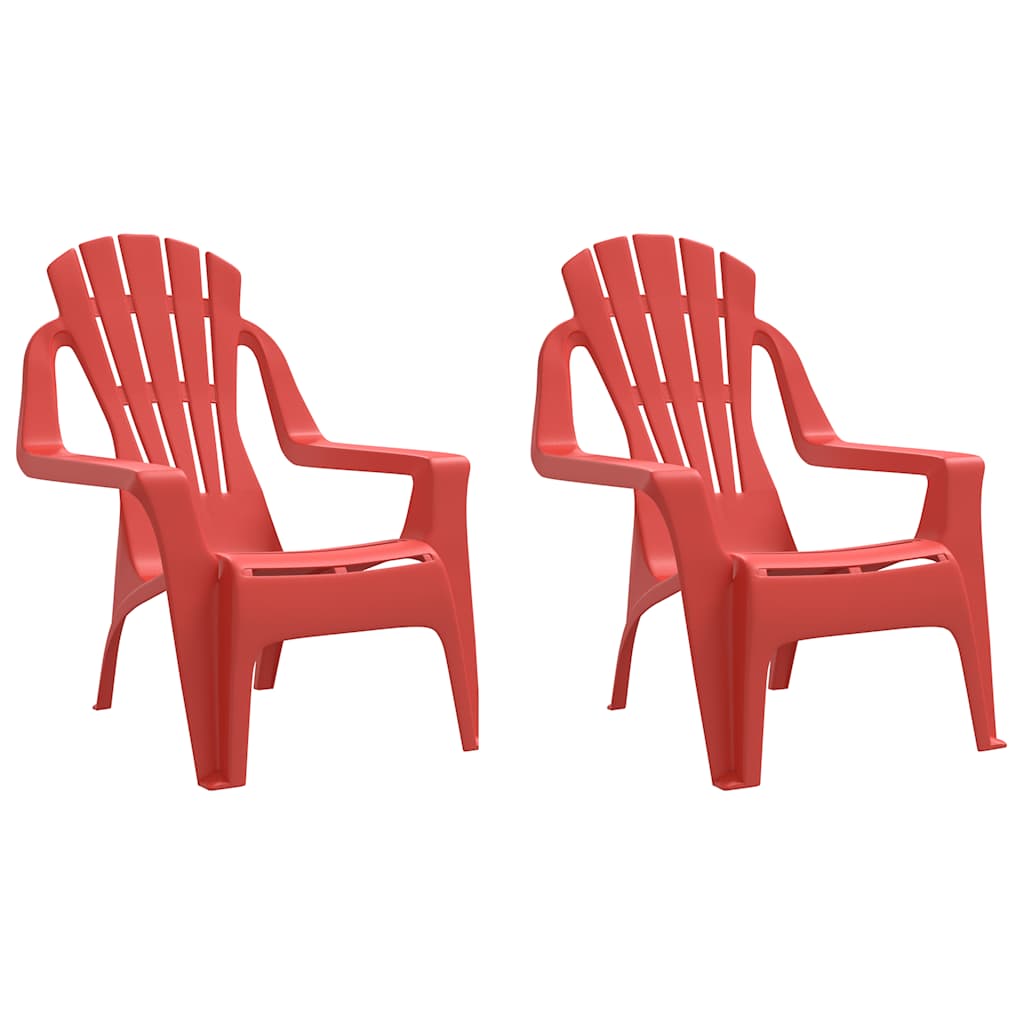 Maison Exclusive - Kinder-gartenstühle 2 Stk. Rot 37x34x44 Cm Pp