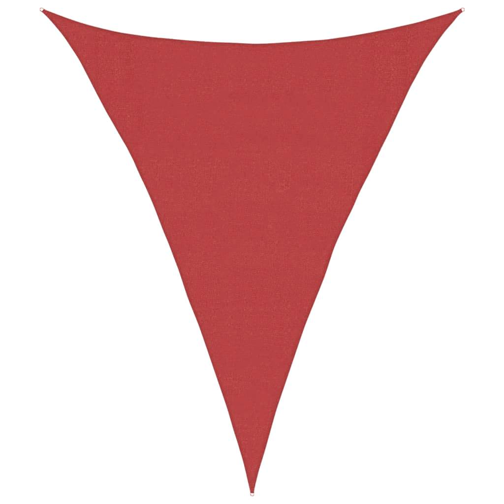 Maison Exclusive - Sonnensegel 160 G/m² Rot 3x4x4 M Hdpe