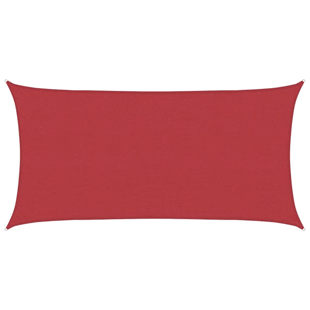 Maison Exclusive - Sonnensegel 160 G/m² Rot 4x7 M Hdpe
