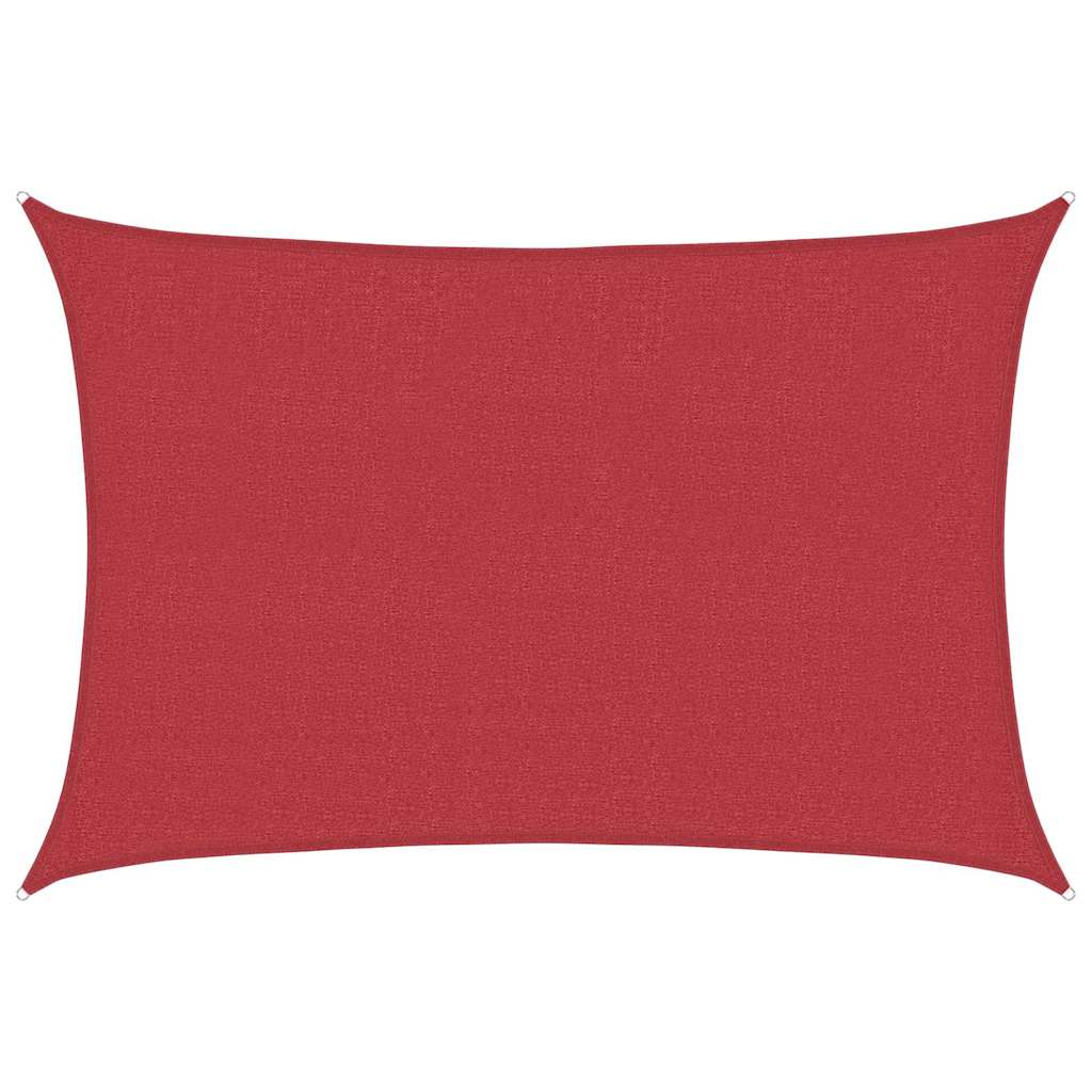 Maison Exclusive - Sonnensegel 160 G/m² Rot 5x6 M Hdpe