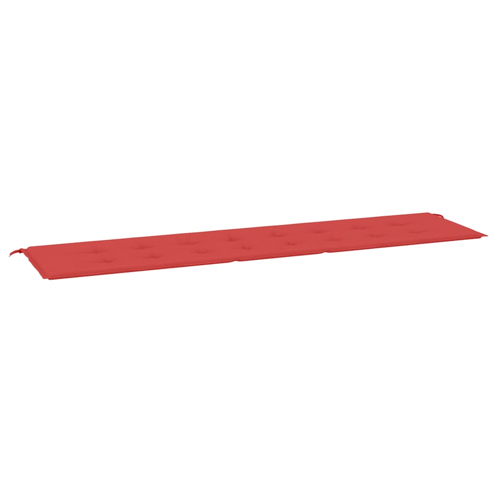 Maison Exclusive - Gartenbank-auflage Rot 200x50x3 Cm Oxford-gewe