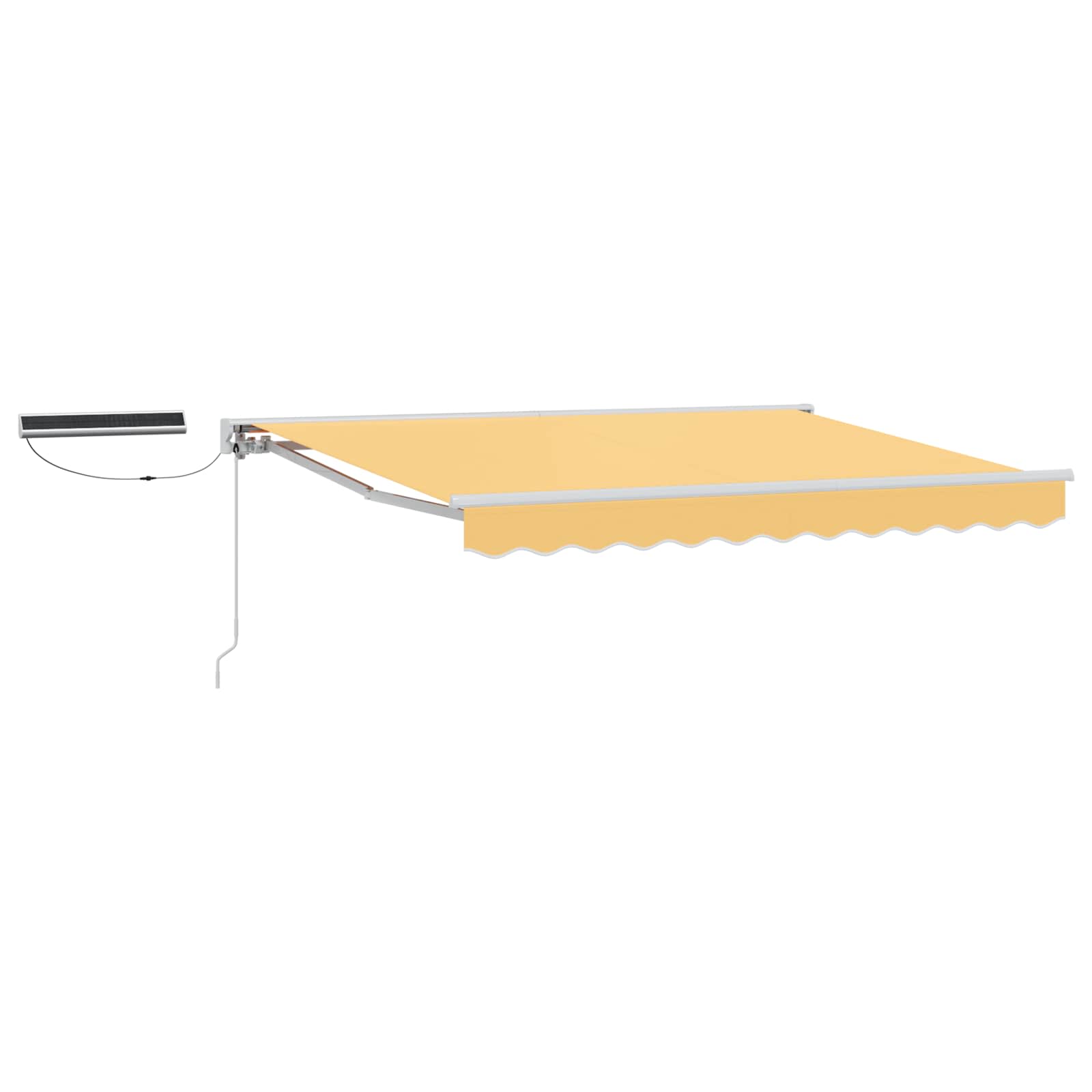 Maison Exclusive - Elektrische Ausziehbare Markise Sand 4 X 2 M