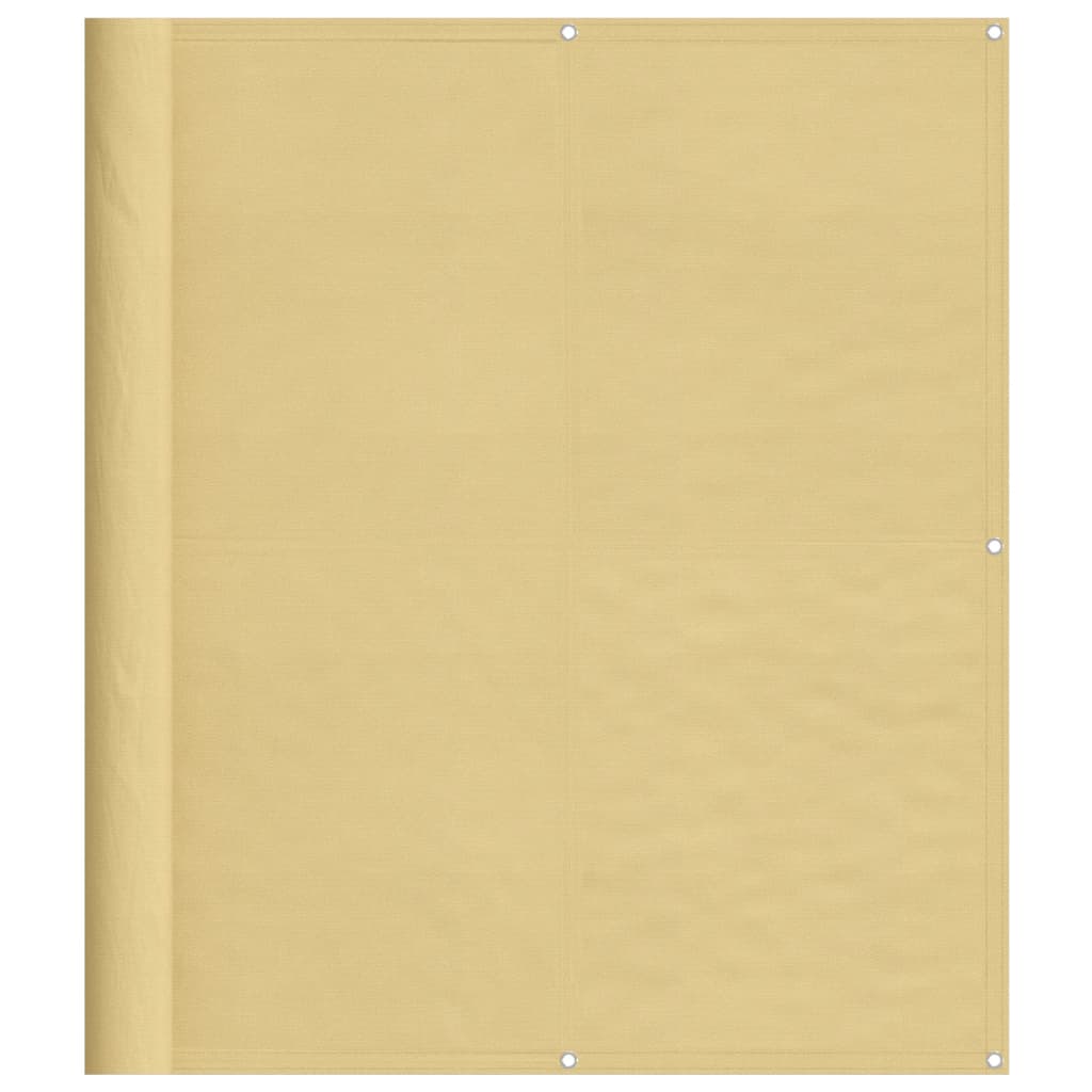 Maison Exclusive - Balkon-sichtschutz Sandfarben 120x700 Cm 100%