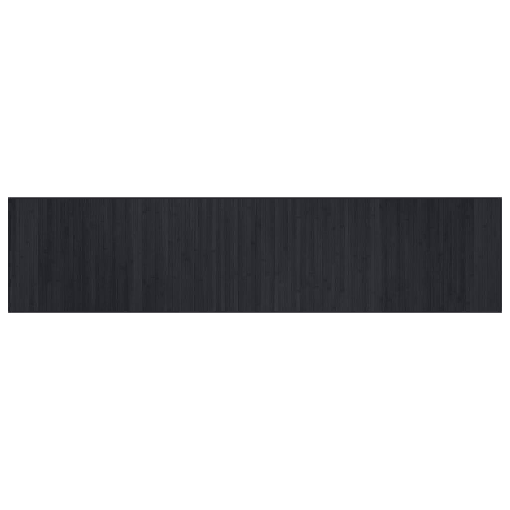 Maison Exclusive - Teppich Rechteckig Schwarz 70x300 Cm Bambus