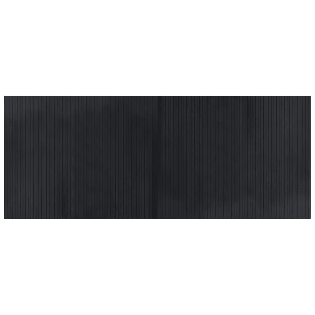 Maison Exclusive - Teppich Rechteckig Schwarz 80x200 Cm Bambus