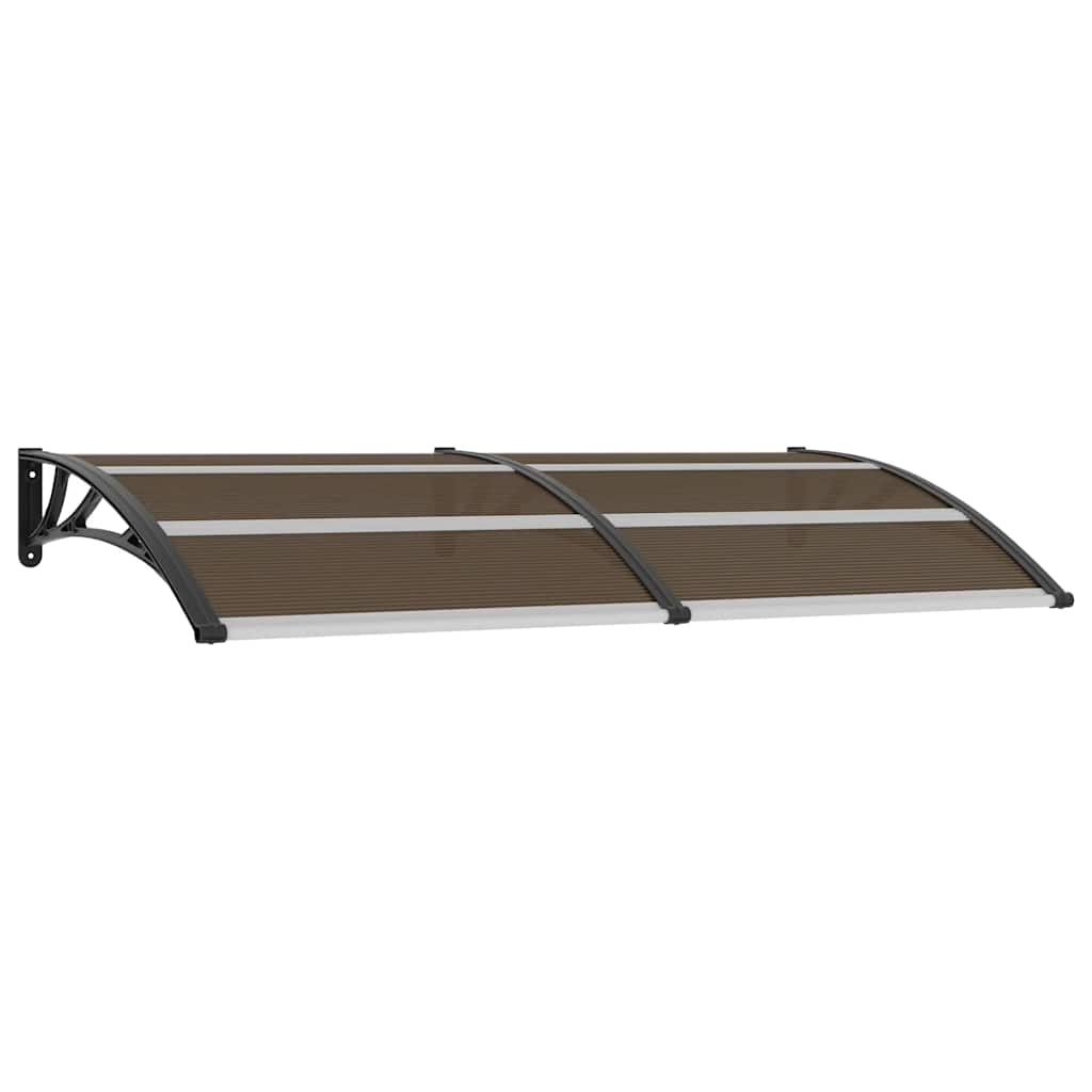 Maison Exclusive - Vordach Schwarz 200x100 Cm Pc