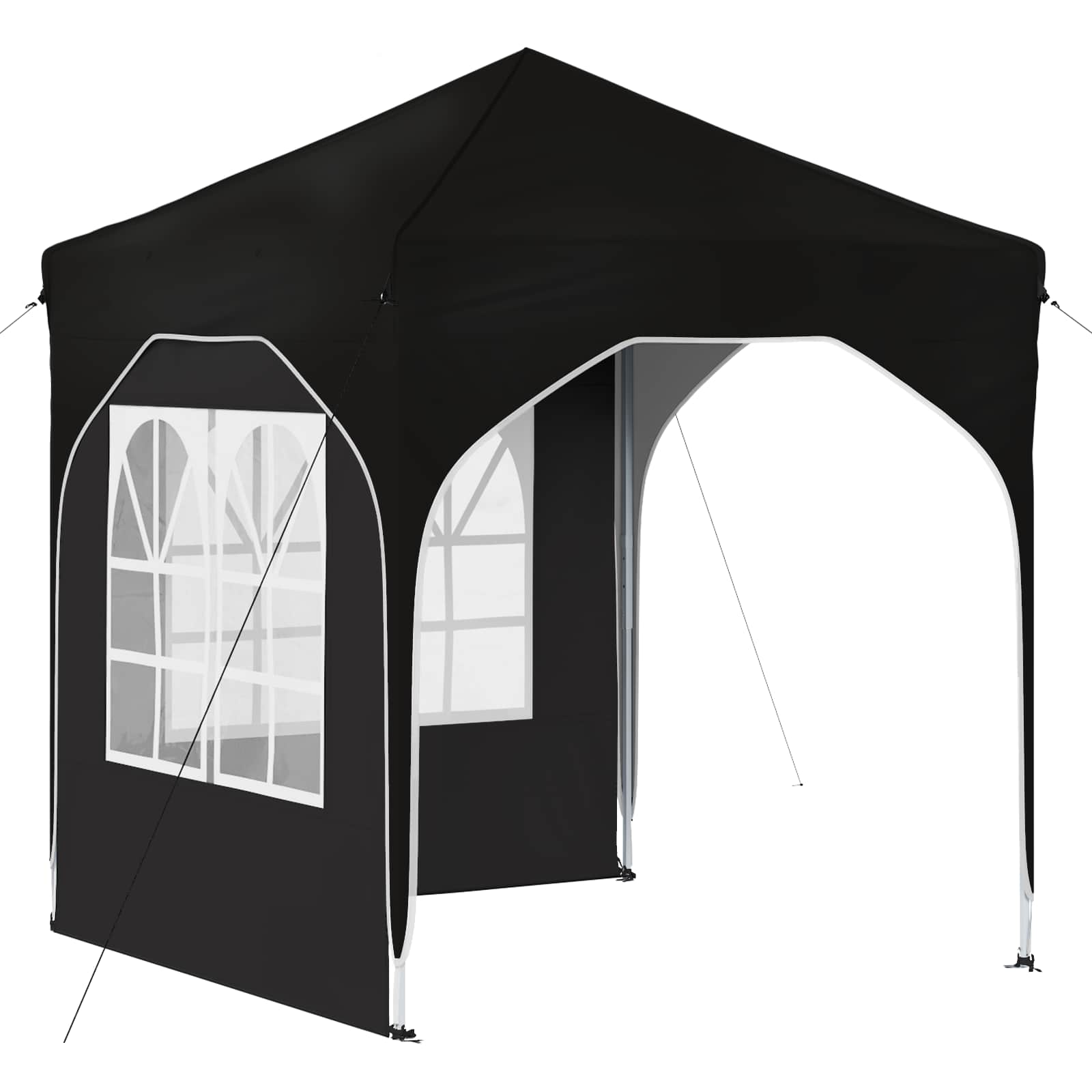 Maison Exclusive - Pop-up Partyzelt 192 X 192 X 245 Cm Schwarz