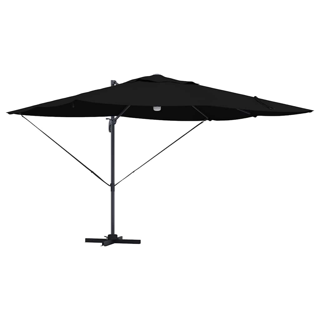 Maison Exclusive - Sonnenschirm Schwarz 351 X 250 X 253 Cm Polyes