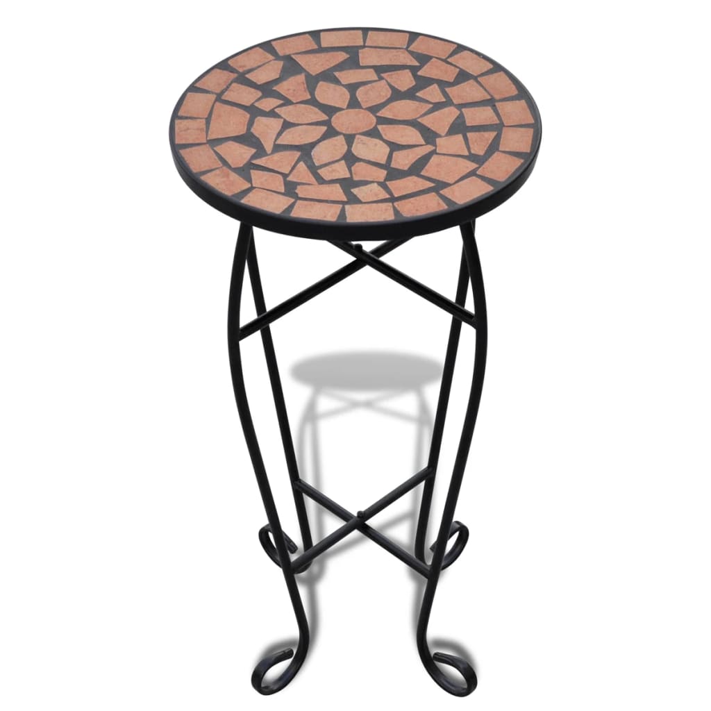 Maison Exclusive - Beistelltisch Mosaik Terracotta