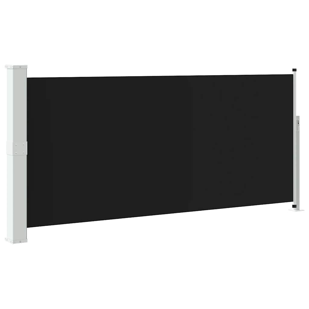 Maison Exclusive - Ausziehbare Seitenmarkise 140x314 Cm Schwarz