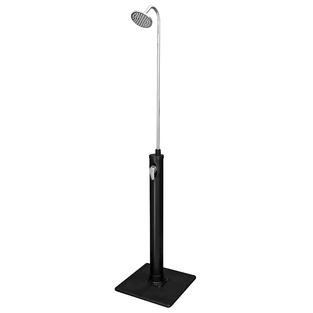 Maison Exclusive - Gartendusche Solar Flow Schwarz 8 L