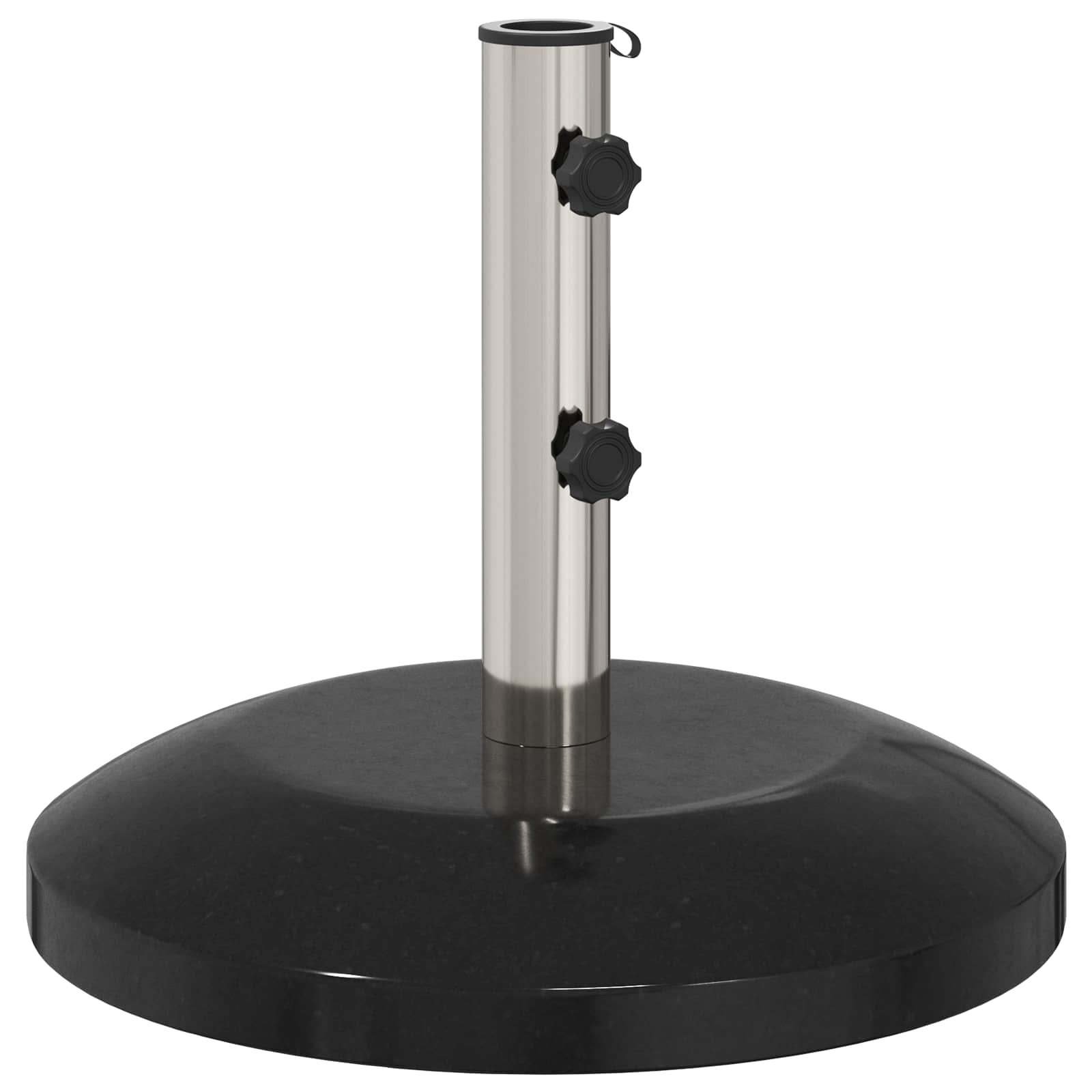 Maison Exclusive - Parasolbasis Für 40-50 Mm Pole 26.75 Kg Schwar