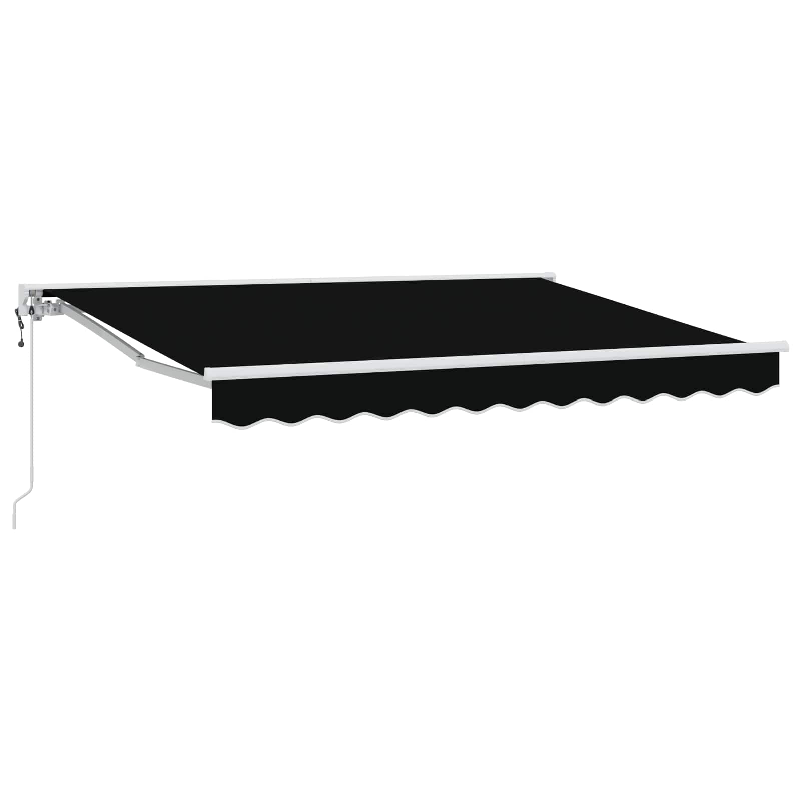 Maison Exclusive - Elektrische Ausziehbare Markise Schwarz 3 X 2,