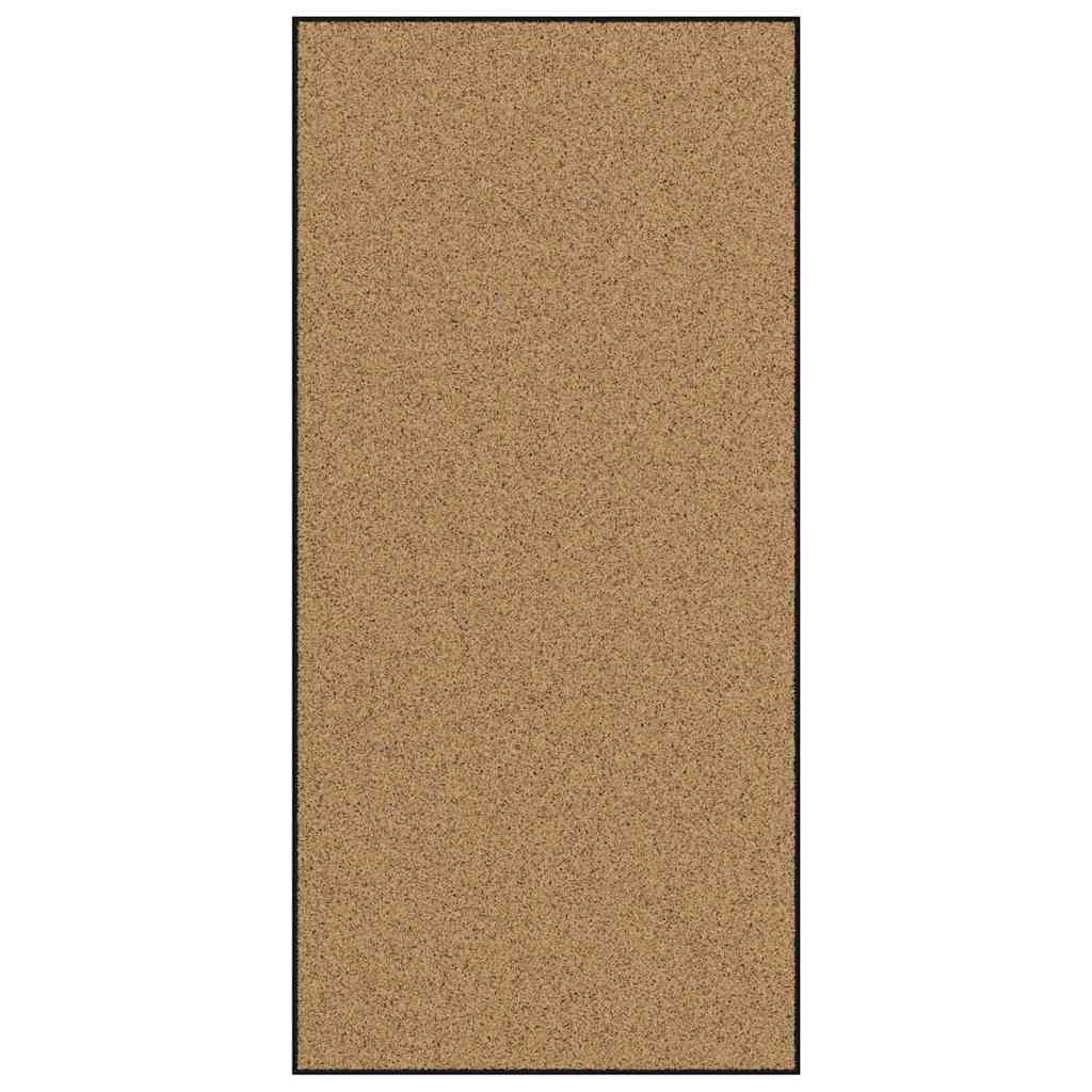 Maison Exclusive - Fußmatte Creme Und Schwarz 120 X 250 Cm Polyam