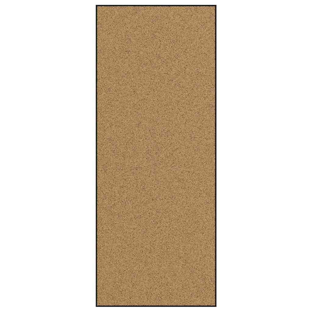 Maison Exclusive - Fußmatte Creme Und Schwarz 120 X 300 Cm Polyam