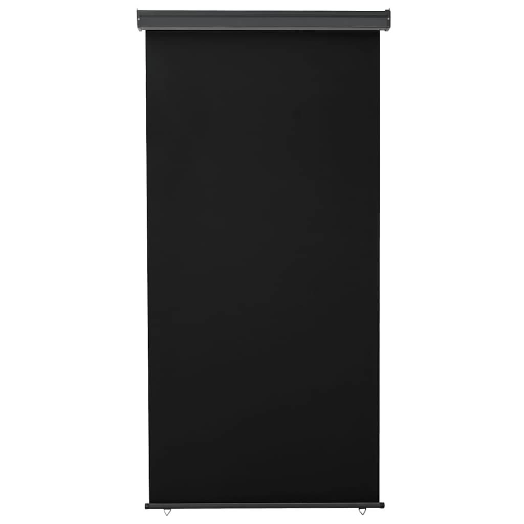 Maison Exclusive - Balkon-seitenmarkise 125x250 Cm Schwarz