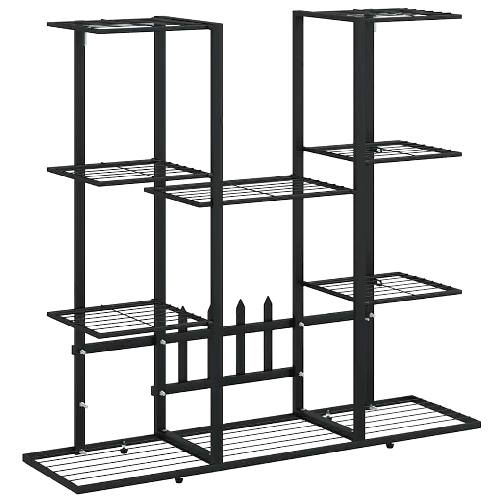 Maison Exclusive - Blumenständer 94,5x25x89 Cm Schwarz Eisen