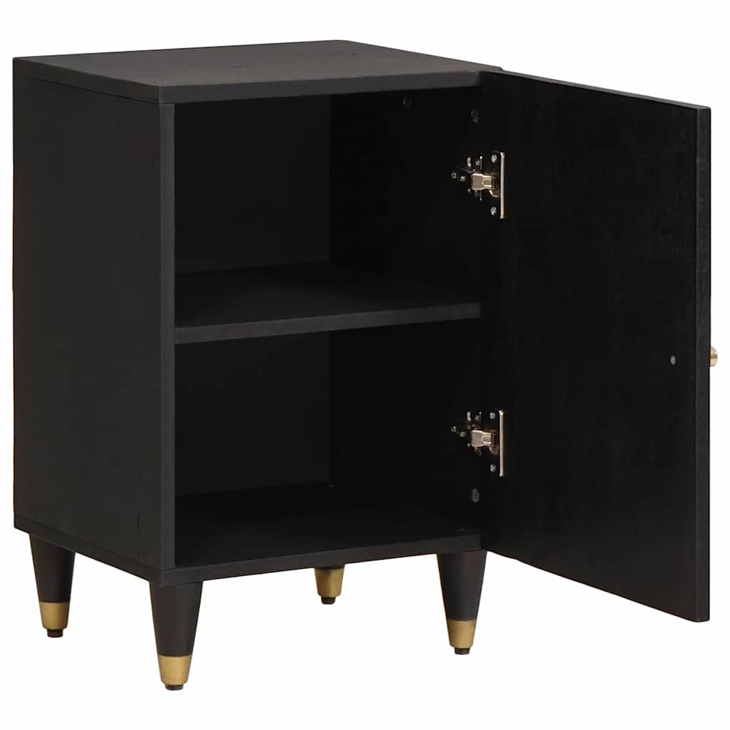 Maison Exclusive - Badezimmerschrank Schwarz 38 X 33 X 58 Cm Mass