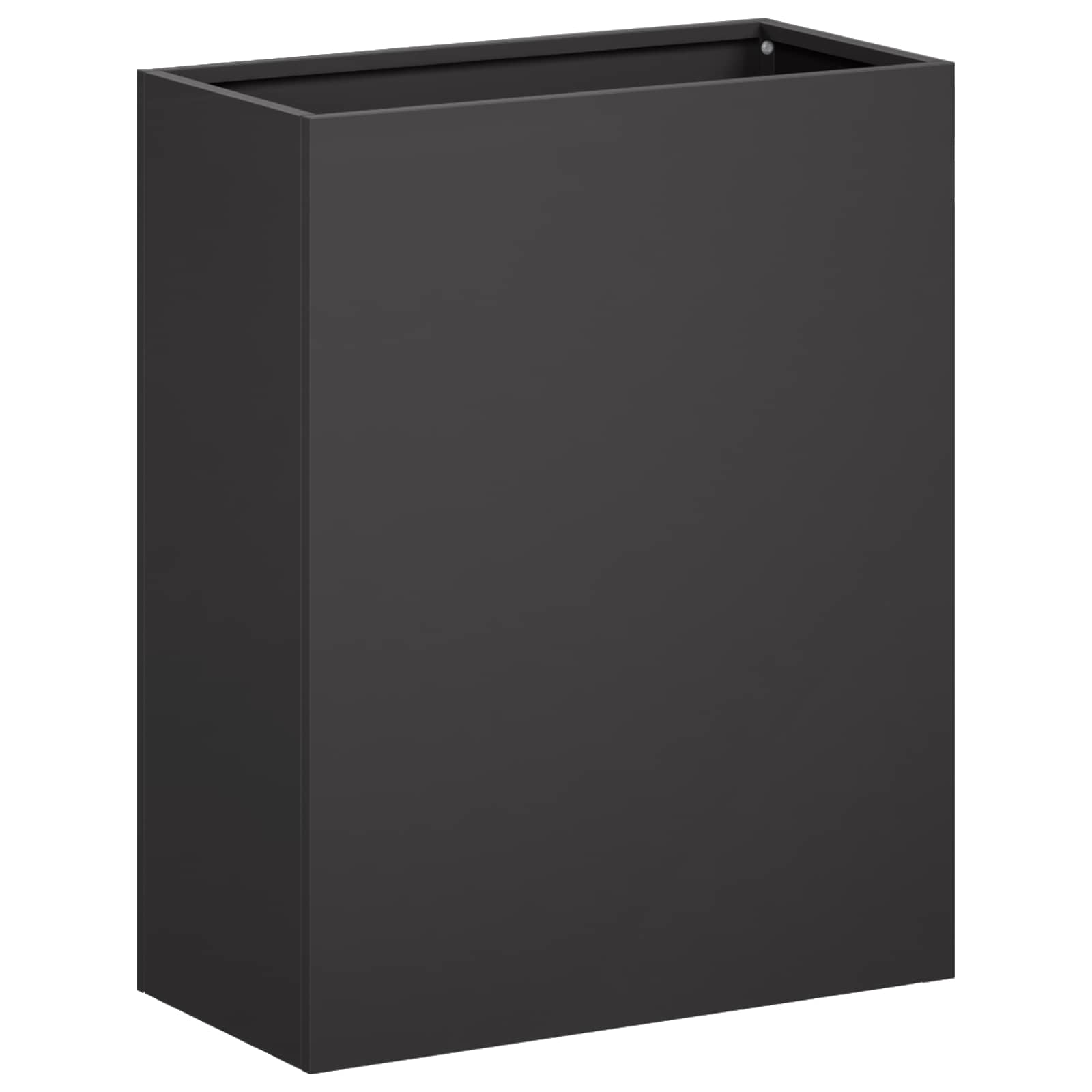 Maison Exclusive - Garten-pflanzgefäß Schwarz 40 X 20 X 50 Cm Kal