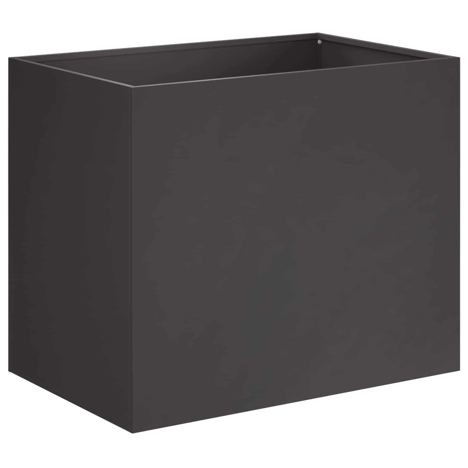 Maison Exclusive - Garten-pflanzgefäß Schwarz 50 X 40 X 50 Cm Kal