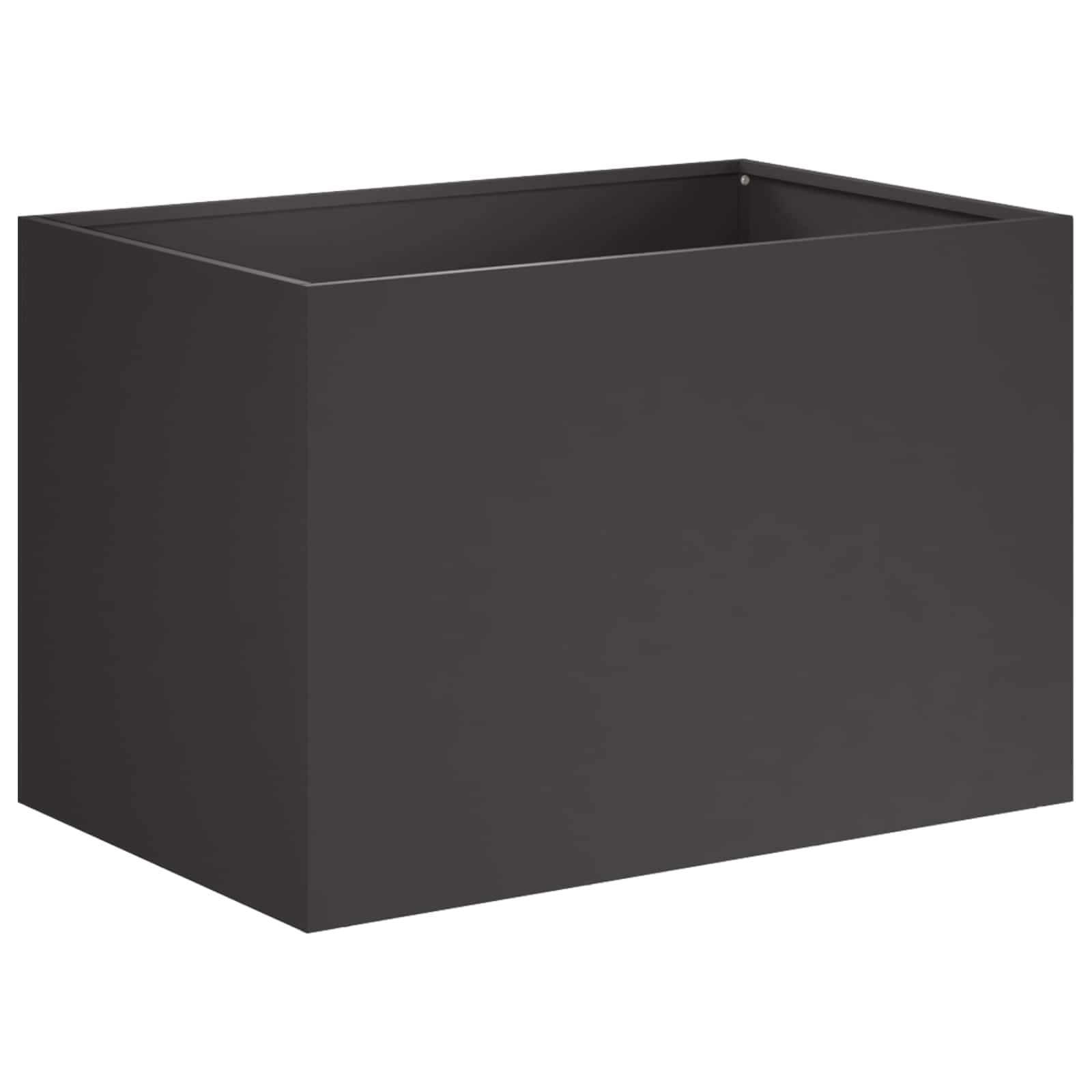 Maison Exclusive - Garten-pflanzgefäß Schwarz 50 X 40 X 40 Cm Kal