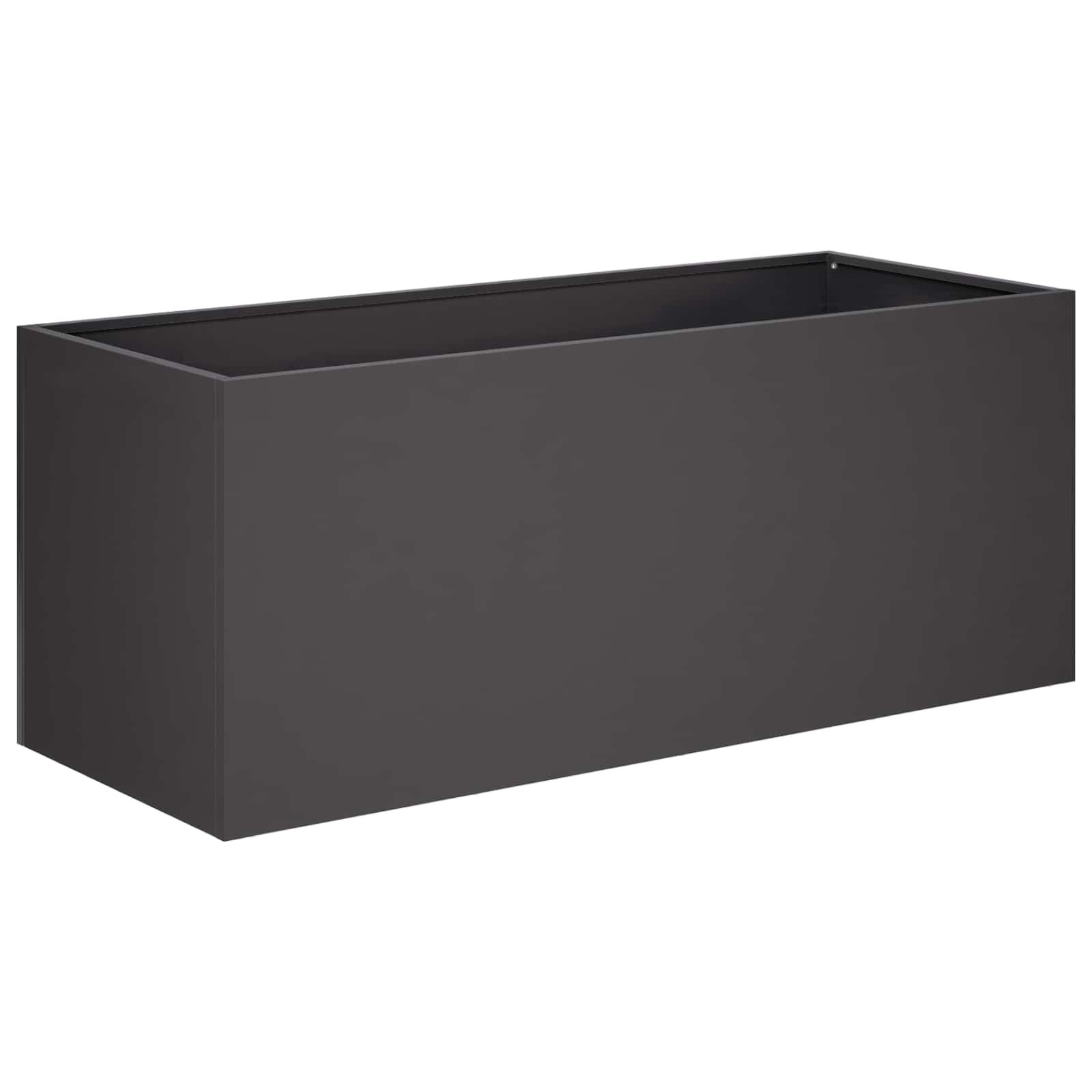 Maison Exclusive - Garten-pflanzgefäß Schwarz 80 X 40 X 40 Cm Kal