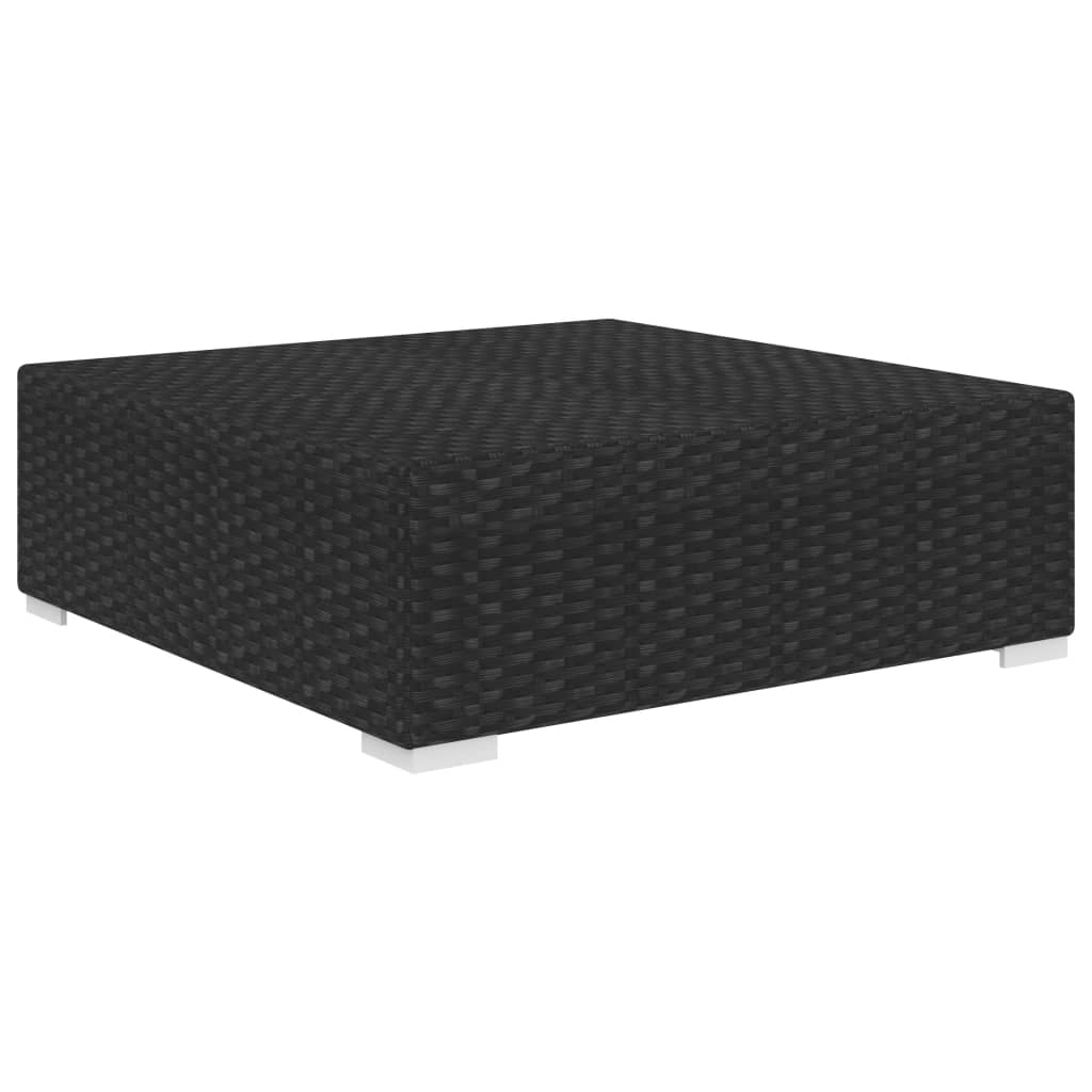 Maison Exclusive - Modular-fußhocker 1 Stk. + Auflagen Poly Ratta