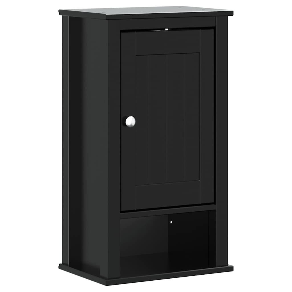 Maison Exclusive - Bad-wandschrank Berg Schwarz 40x27x71,5 Cm Mas