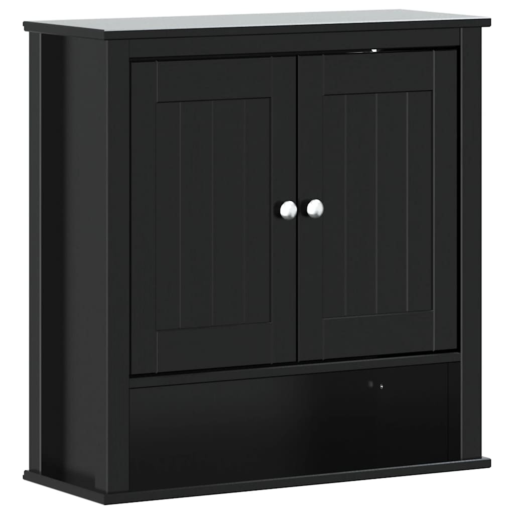Maison Exclusive - Bad-wandschrank Berg Schwarz 69,5x27x71,5 Cm M