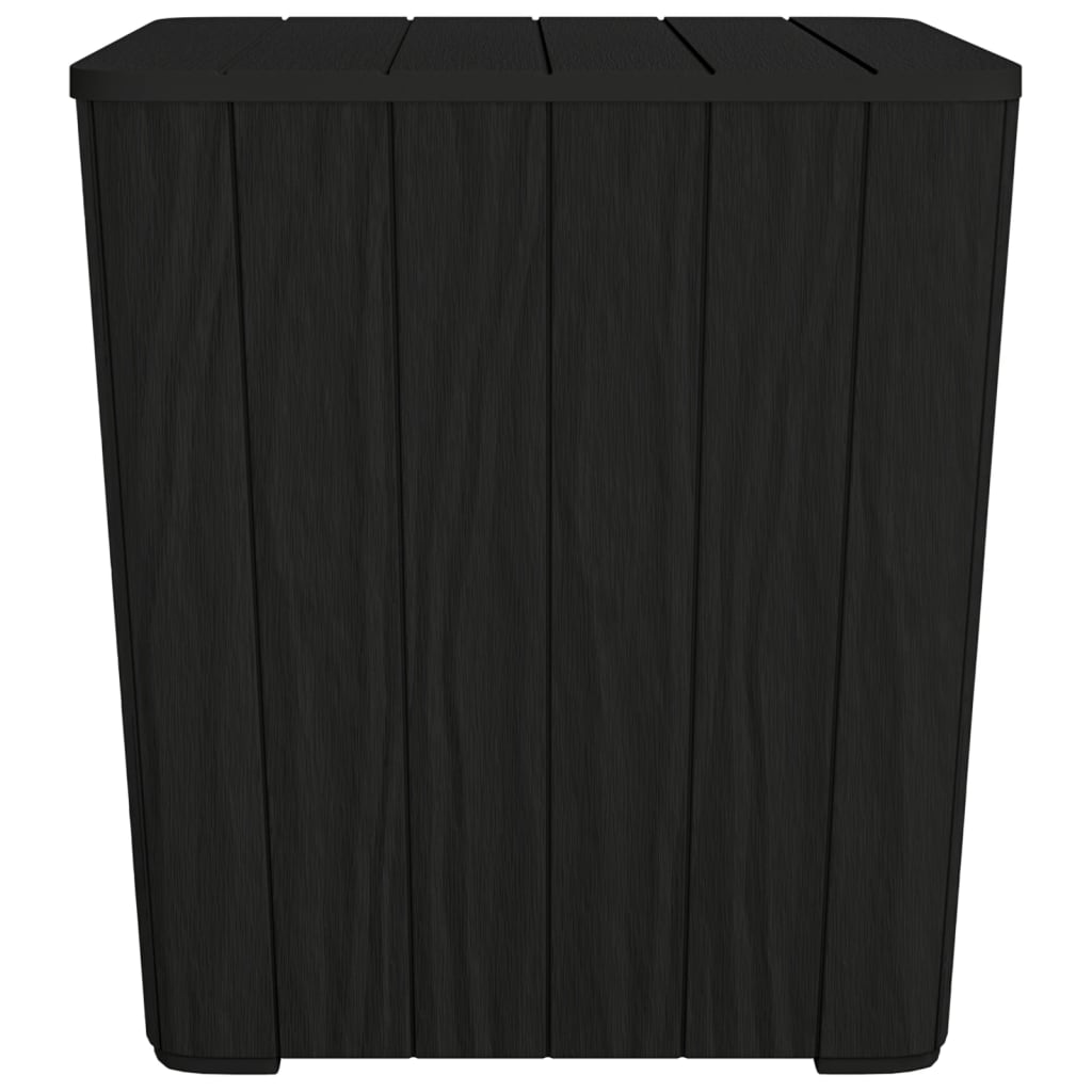 Maison Exclusive - Gartentisch Mit Abnehmbarer Tischplatte Schwar