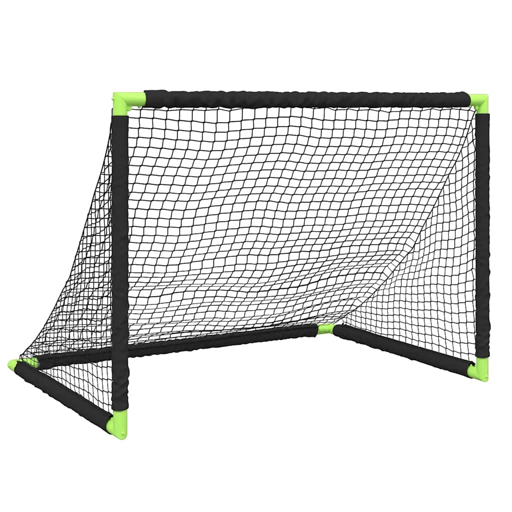 Maison Exclusive - Fußballtor Für Kinder Klappbar Schwarz 90x64x6