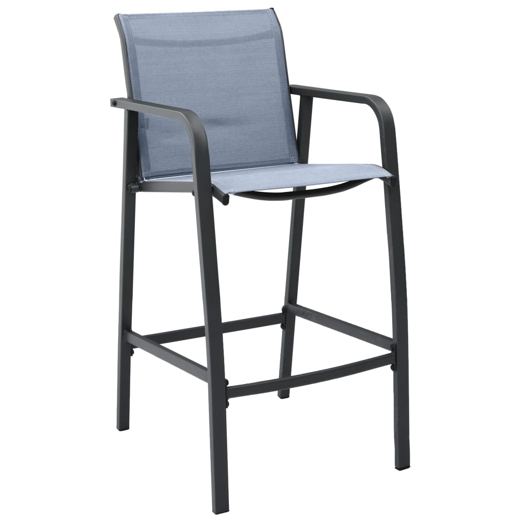 Maison Exclusive - 5-tlg. Gartenbar-set Schwarz Und Grau