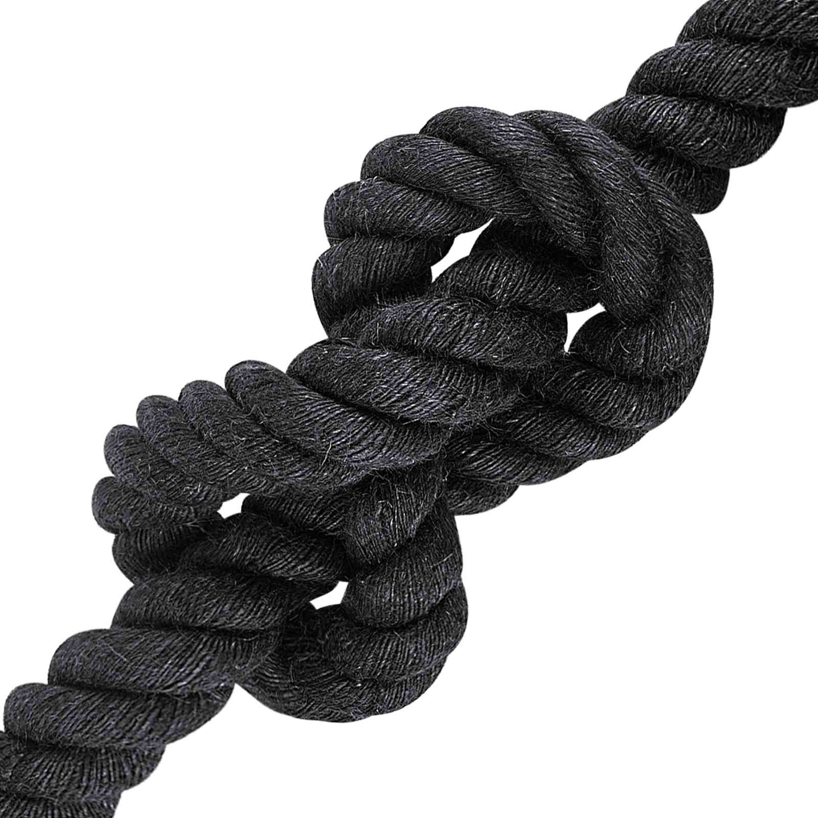 Maison Exclusive - Juteseil 36 Mm Schwarz 100% Tossa Jute