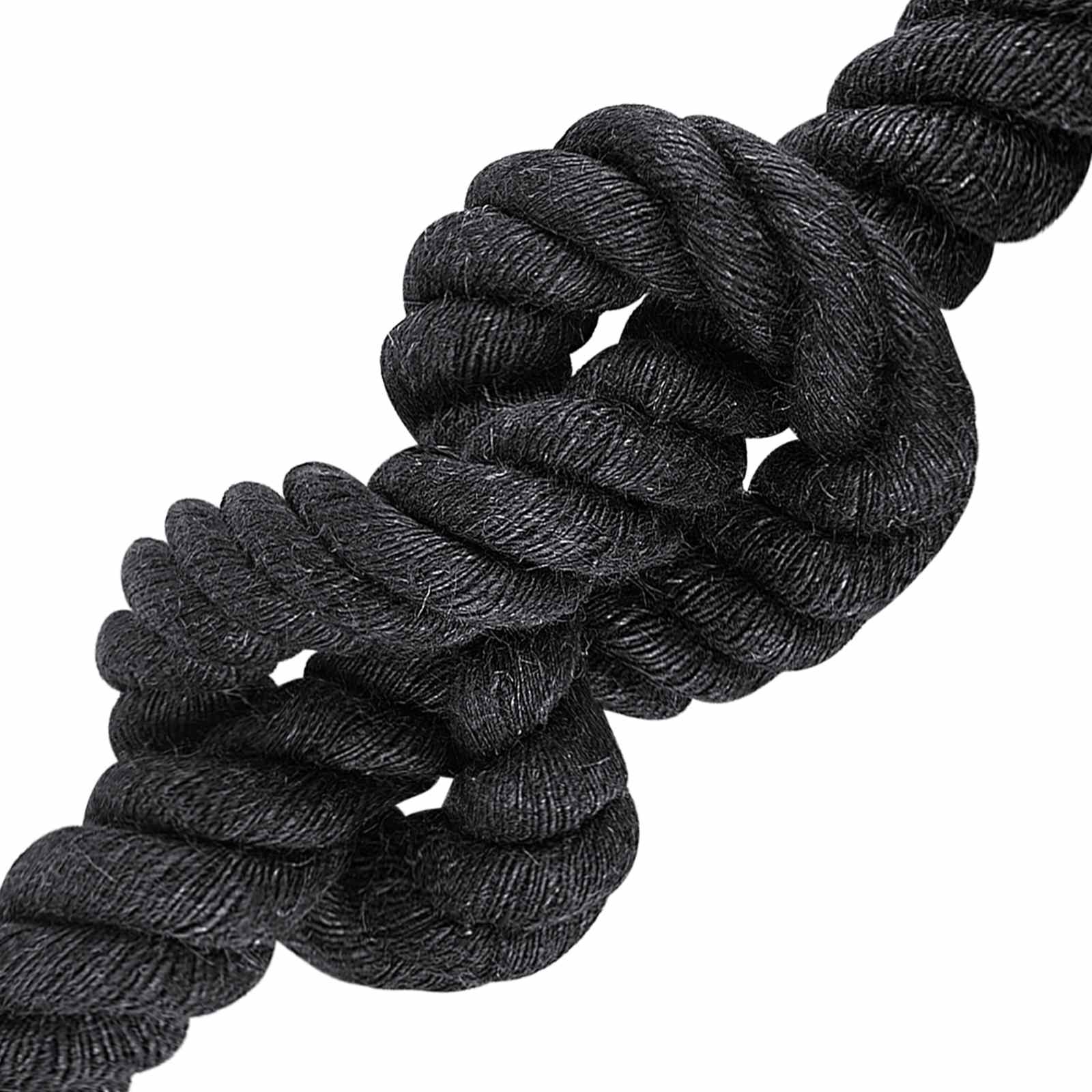 Maison Exclusive - Juteseil 60 Mm Schwarz 100% Tossa Jute