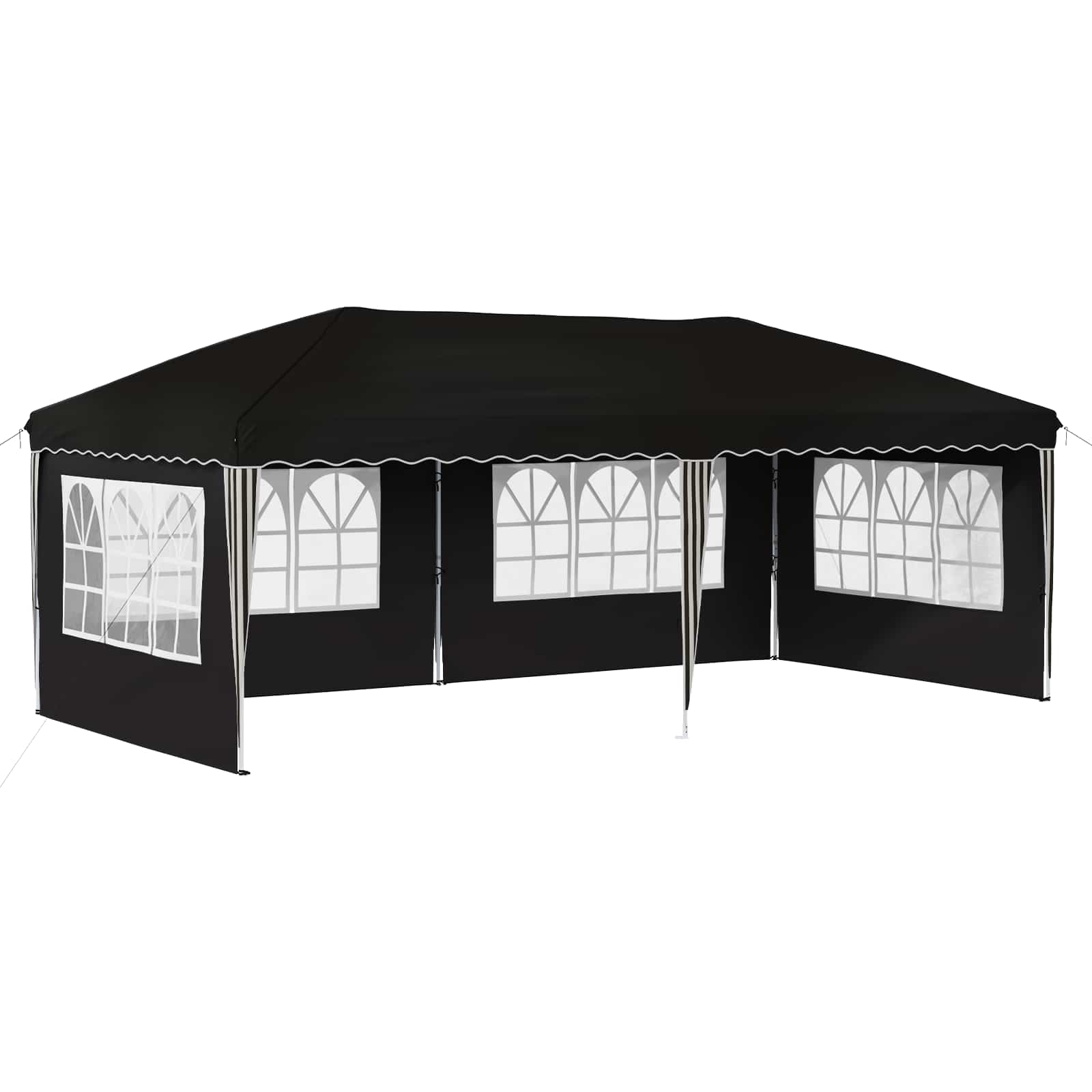 Maison Exclusive - Pop-up Partyzelt 575 X 289 X 245 Cm Schwarz