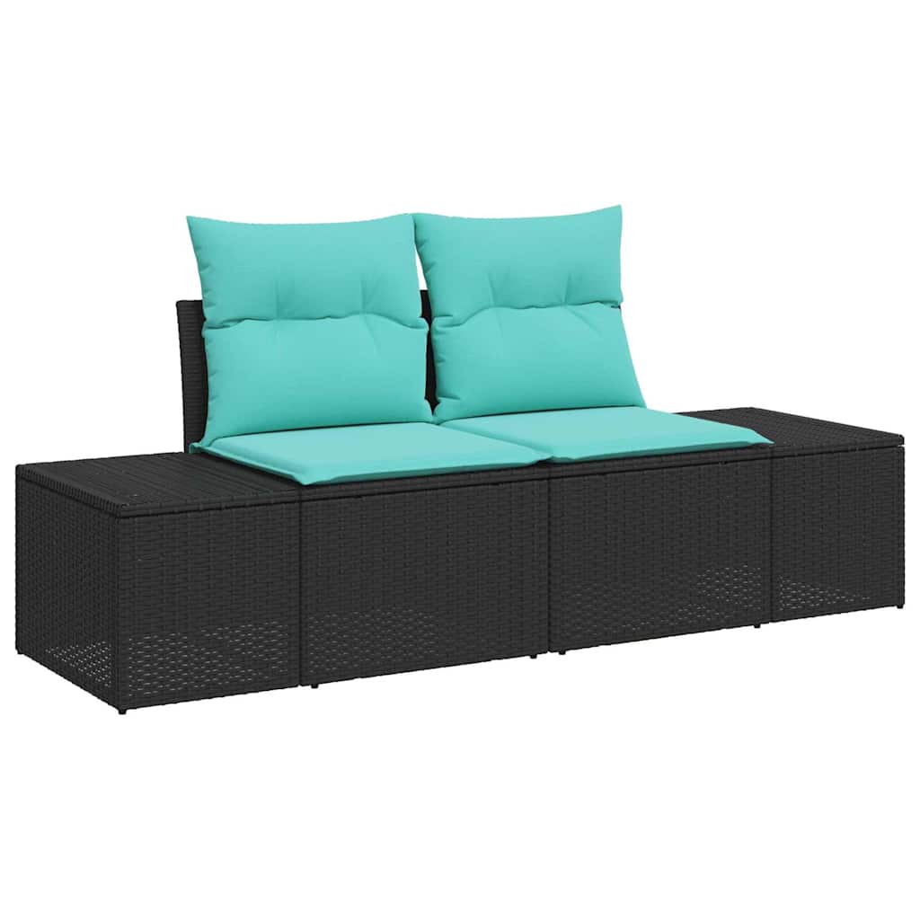 Maison Exclusive - Garten-sofa Mit Kissen 184 X 62 X 69 Cm Poly-r